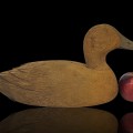 Wooden antique duck hunting decoy - 4