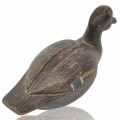 Vintage duck hunting decoy by Paul-Émile Lacombe  - 3