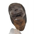Wooden carved lion sculpture  - 2