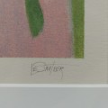 Lithography signed Claude Le Sauteur 103/150 - 4