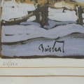 Lithographie signed Normand Boisvert (16'' x 20'') - 2