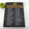 Livre, 40 watercolorists and how they work - 4