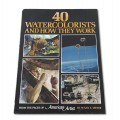 Livre, 40 watercolorists and how they work - 1