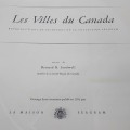 Book, Les villes du Canada  - 2