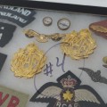 Lot de badges militaires, militaria, rares petites boussoles - 4