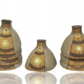 Vintage handpainted lamp shades  - 1