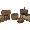 Antique bark basket (little one sold) - 1