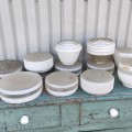 Art deco glass shades - 2