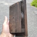 Lot de poulies en bois  - 2
