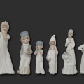 Lot de statuettes en porcelaine, figurines ( gauche vendu  + 4e) - 1