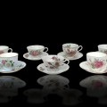 Lot de tasses à thé, tasses de fantaisie - 1