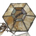 Vintage Tifanny lighting fixture lamp - 6