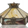 Vintage Tifanny lighting fixture lamp - 1