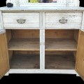 Antique oak sideboard with miror - 2