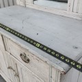 Antique oak sideboard with miror - 4