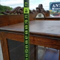 Antique oak sideboard cabinet - 8