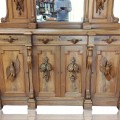 Antique carved Victorian sideboard  - 3