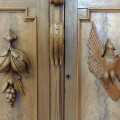Antique carved Victorian sideboard  - 5
