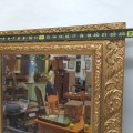 Magnifique cadre fleurit mural avec miroir biseauté - 3
