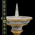 Antique nice carved church Pascal candlestick, chandelier  - 3