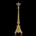 Antique nice carved church Pascal candlestick, chandelier  - 1