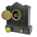 Antique Victorienne marble and slate clock (non-fonctional) - 3