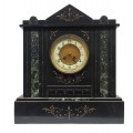 Antique Victorienne marble and slate clock (non-fonctional) - 7