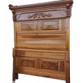 Magnifique lit double de style Eastlake - 1