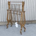 Magnifique lit Victorien rétractable en fonte décoré de motifs - 6