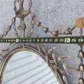 Vintage metal wall miror - 4