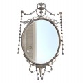 Vintage metal wall miror - 1