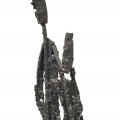 Nice work of art signed, metal sculpture  - 5