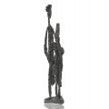 Nice work of art signed, metal sculpture  - 1