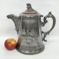 Vintage siler plated pitcher  - 3