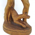 Wooden folk art sculpture  - 3