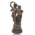 Magnifique statue Victorienne en plâtre - 1