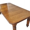 Antique turned legs kitchen table - 3