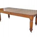 Antique turned legs kitchen table - 1