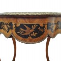 Antique marquetry table  - 4