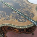 Antique marquetry table  - 9