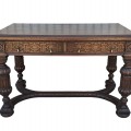Magnifique table secrétaire en chêne, belle condition - 3
