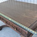 Magnifique table secrétaire en chêne, belle condition - 6