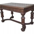 Magnifique table secrétaire en chêne, belle condition - 8
