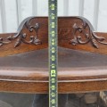 Antique aok corner china cabinet  - 6