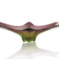 Blown glass vase, dishes  - 1