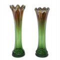 Carnival glass vase - 1