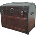 Antique restored trunk - 1