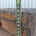 Antique restored trunk  - 5