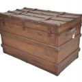 Antique restored trunk  - 3