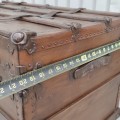 Antique restored trunk  - 4